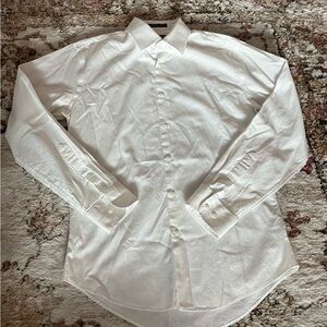 Classic White Men's Shirt